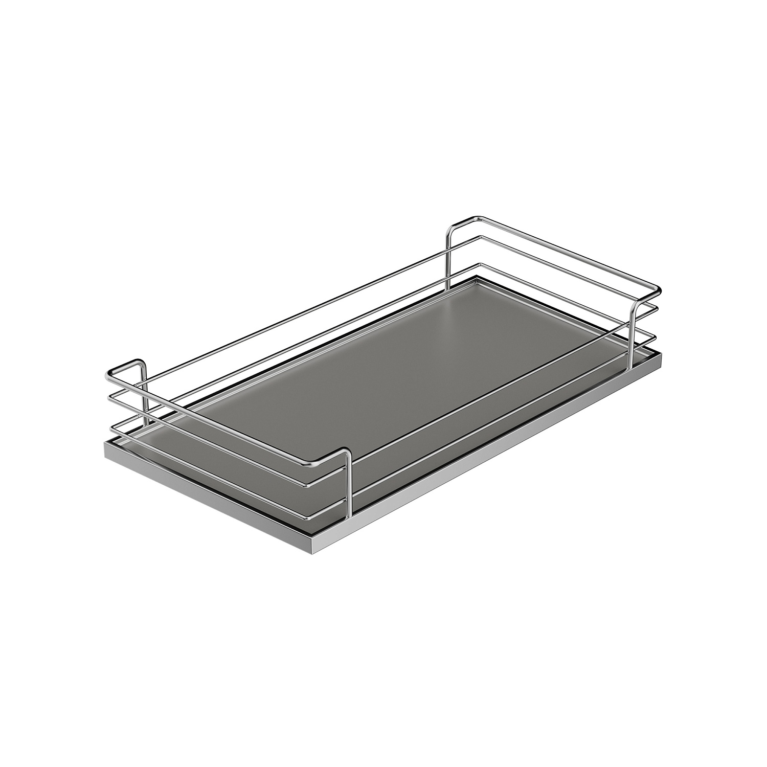 Полка внутренняя Тандем II 500 мм Арена КЛАССИК Хром Kessebohmer | официальный магазин